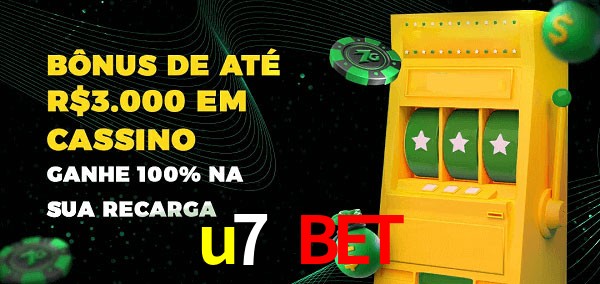 u7 bet melhor bônus de depósito