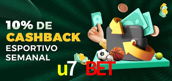 10% de bônus de cashback na u7 bet