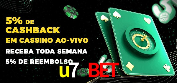 Promoções do cassino ao Vivo u7 bet